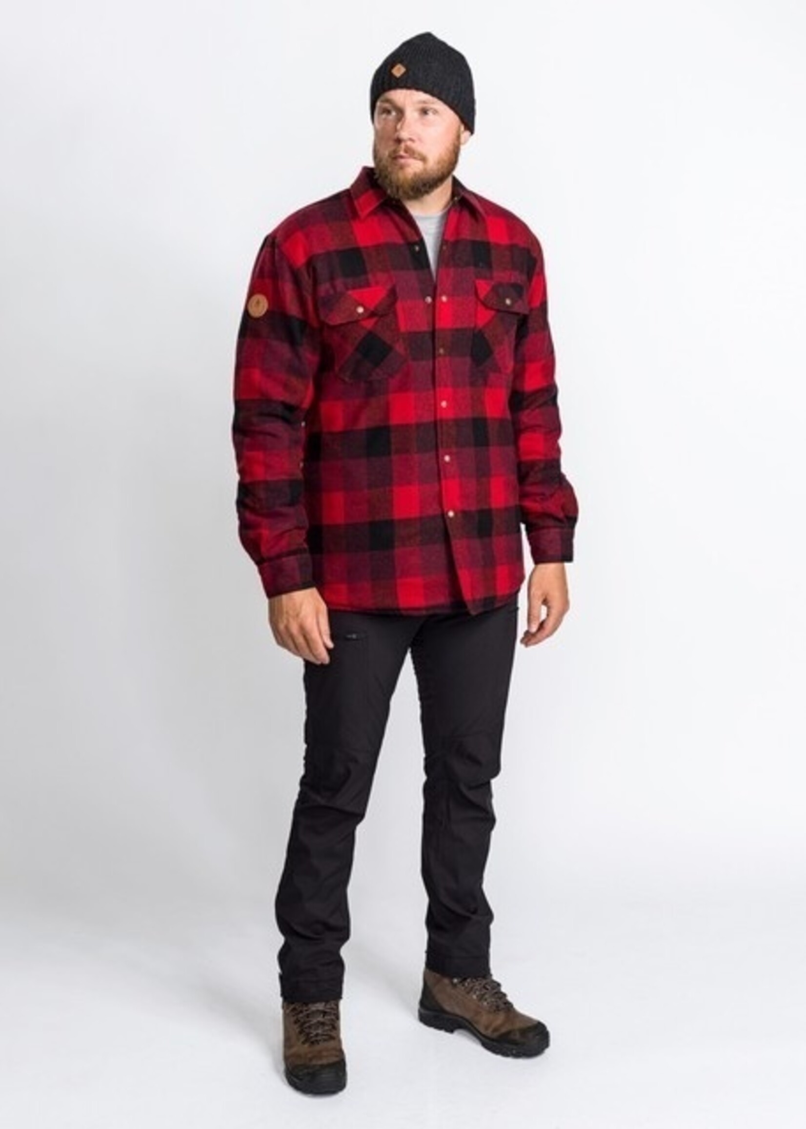 Pinewood Canada Classic 2.0 Hemd - Rot/Schwarz (5000)