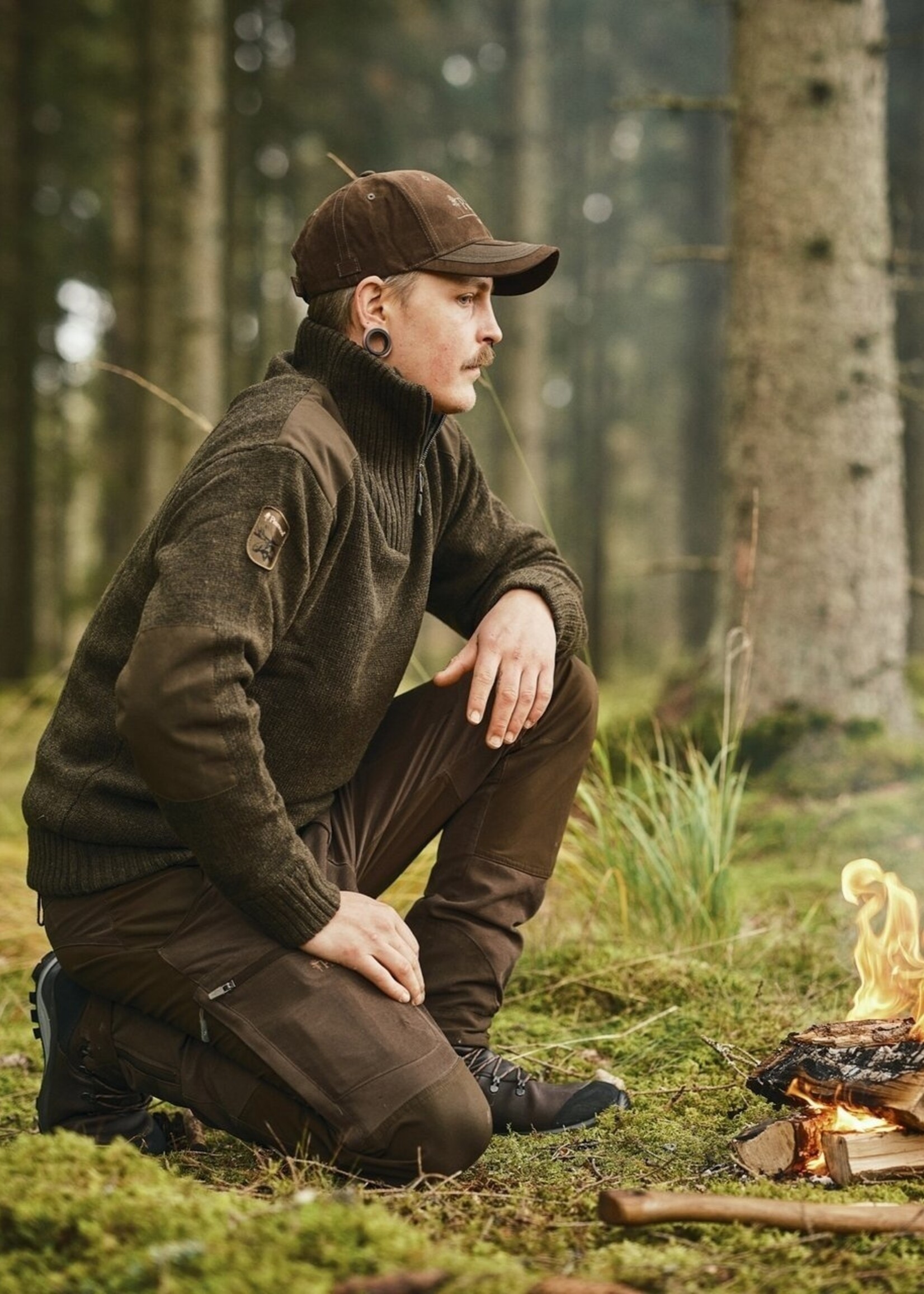 Pinewood Hurricane Pullover - Grün