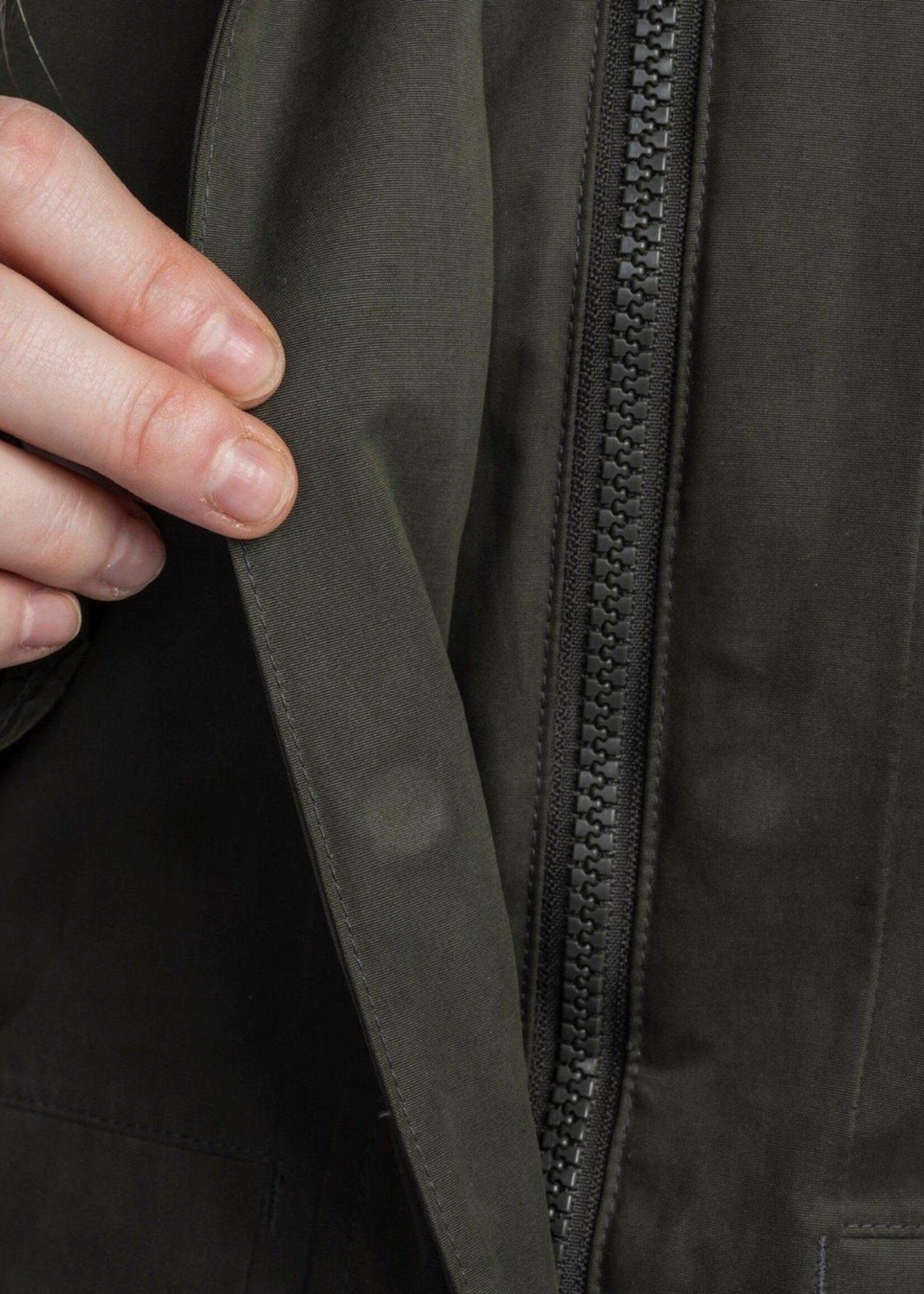 Pinewood Gefütterter Winterparka - Damen - Dunkelgrün