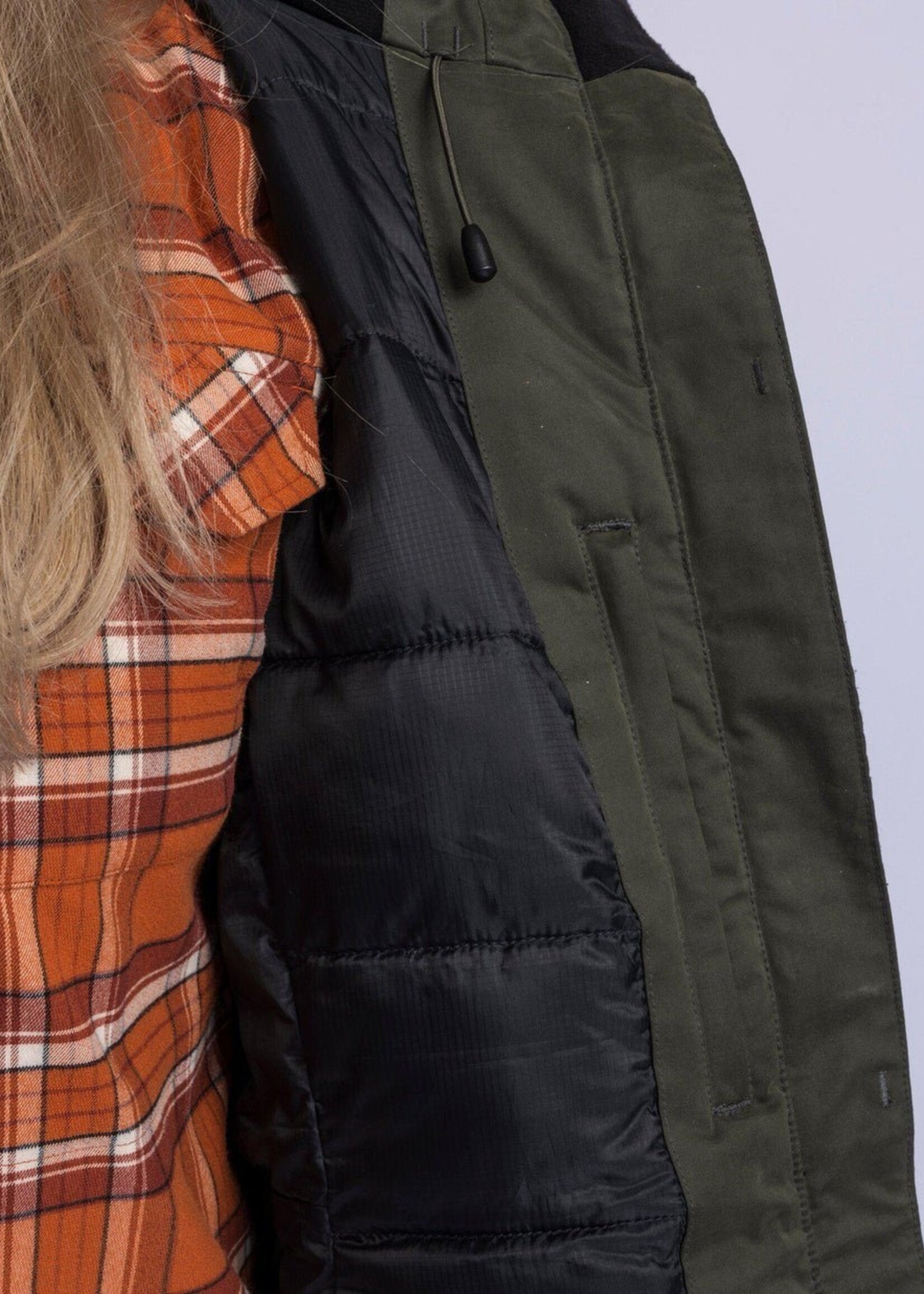 Pinewood Gefütterter Winterparka - Damen - Dunkelgrün