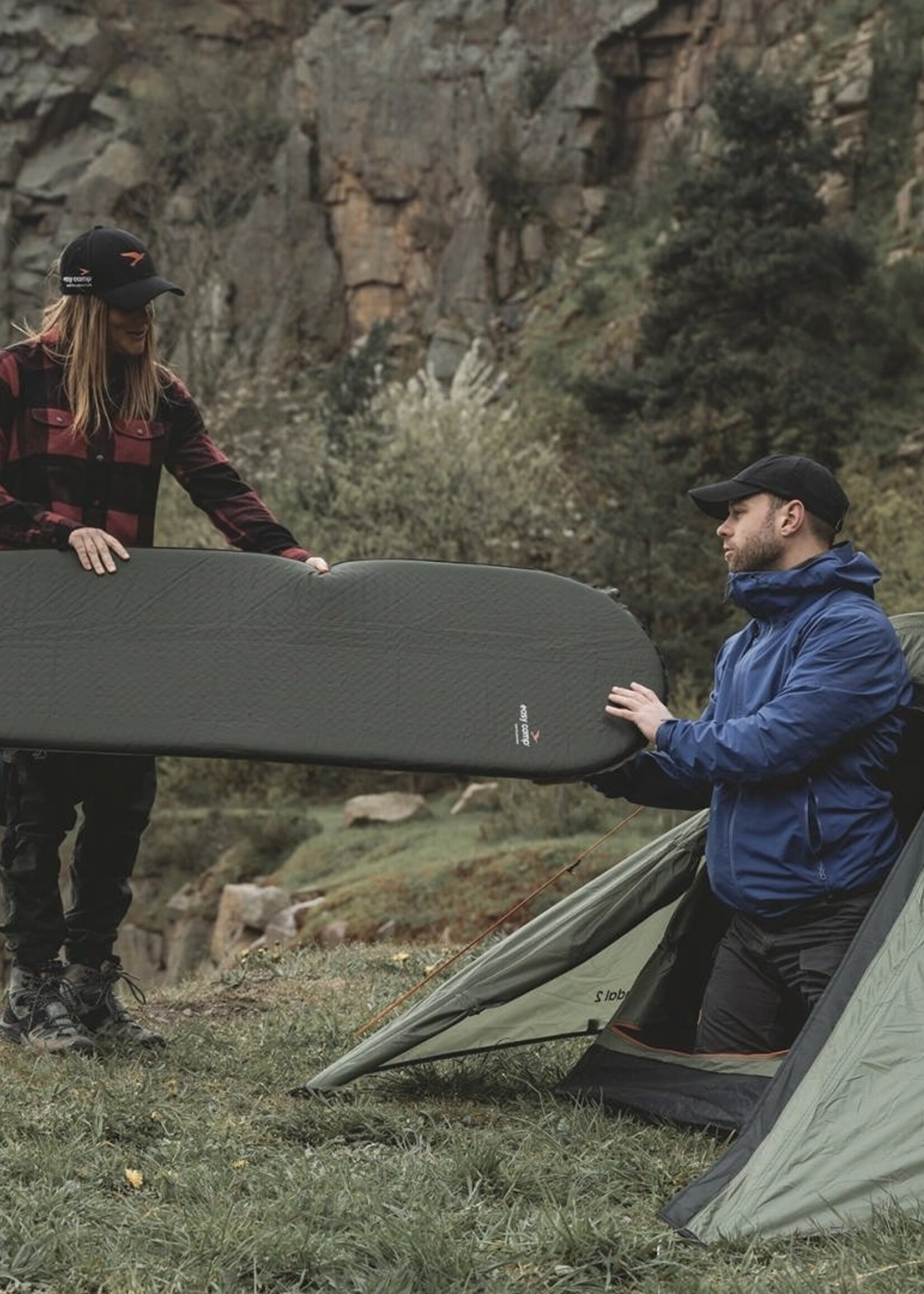 Easy Camp Selbstaufblasende Matte Kestrel Single - 3,8 cm