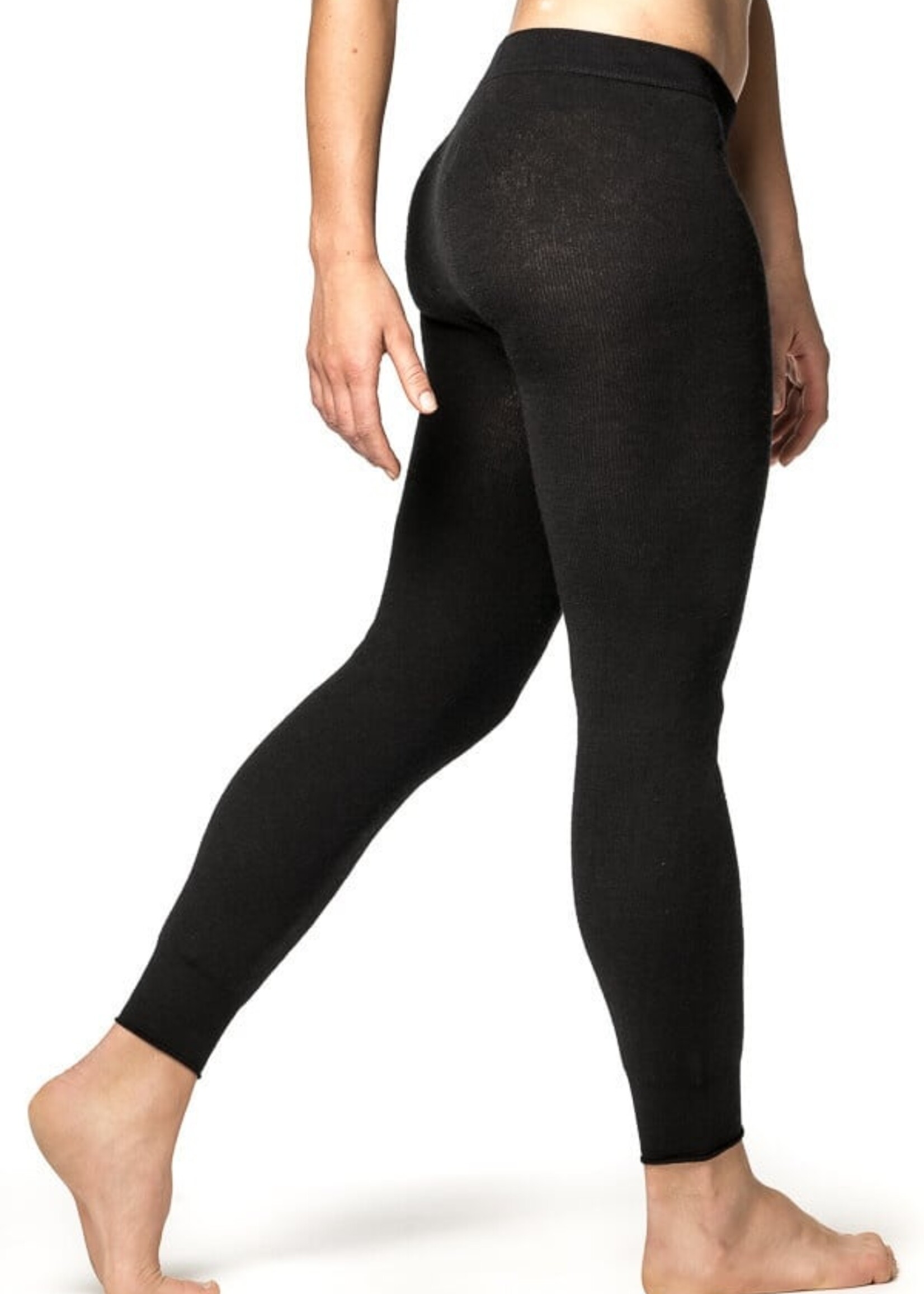 Woolpower Merino Base Layer Long Johns 200 - Schwarz