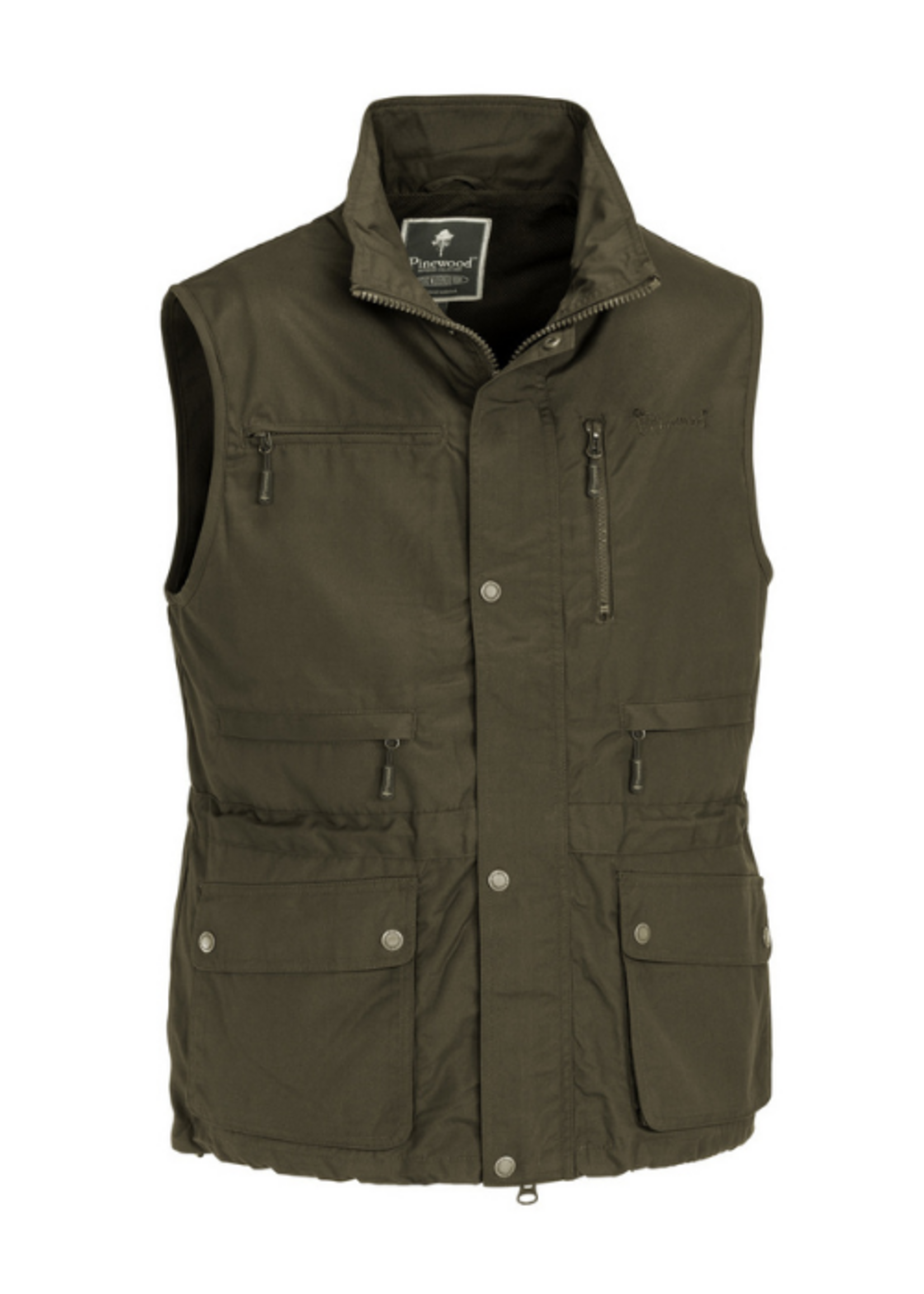 Pinewood Neu Tiveden/Wildmark Weste - Dunkel-Olive (9288)