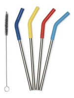 Klean Kanteen Strohhalm 4er Pack - 8mm - Mehrfarbig