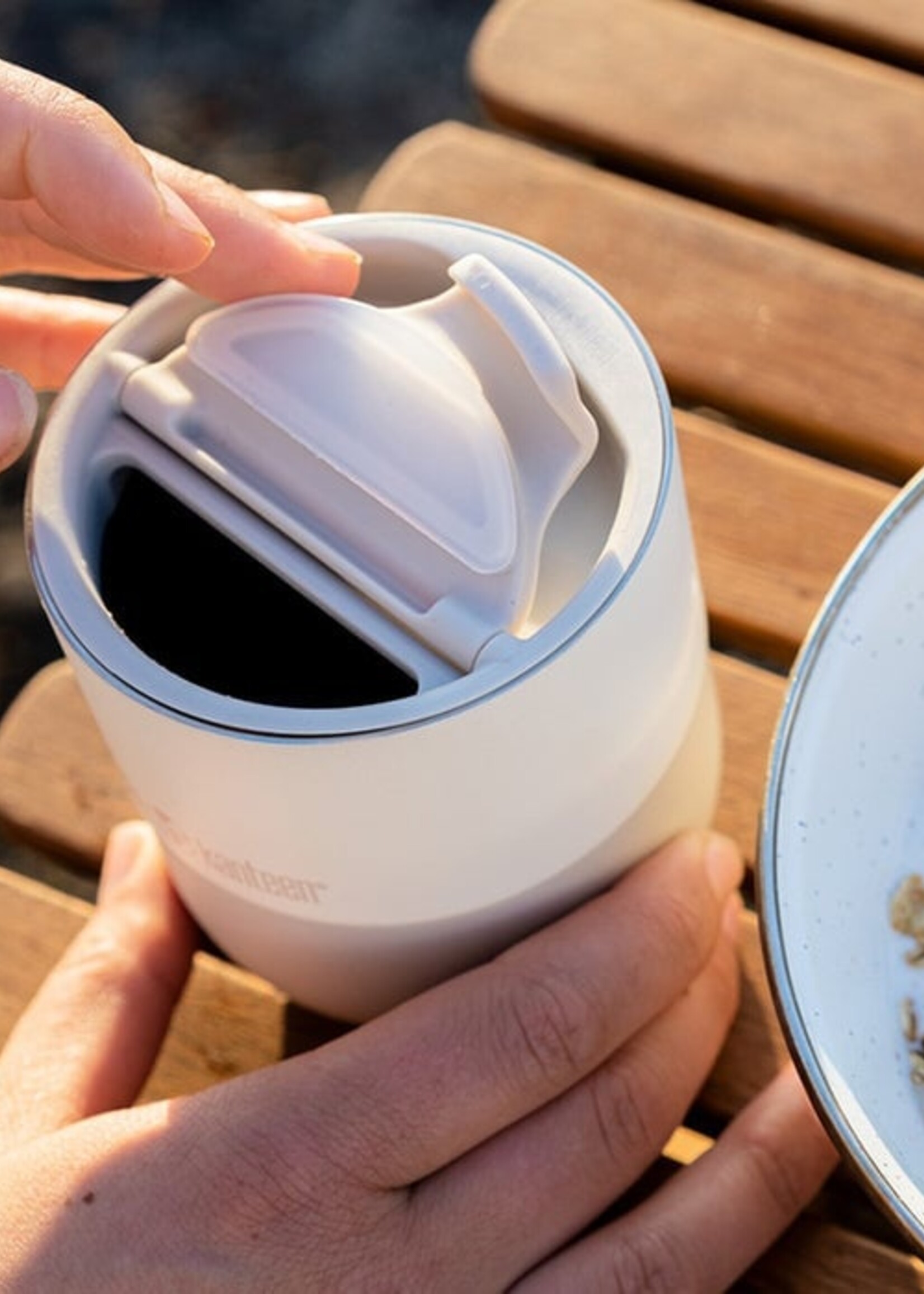 Klean Kanteen Rise Flip Lid - 90mm - Schwarz