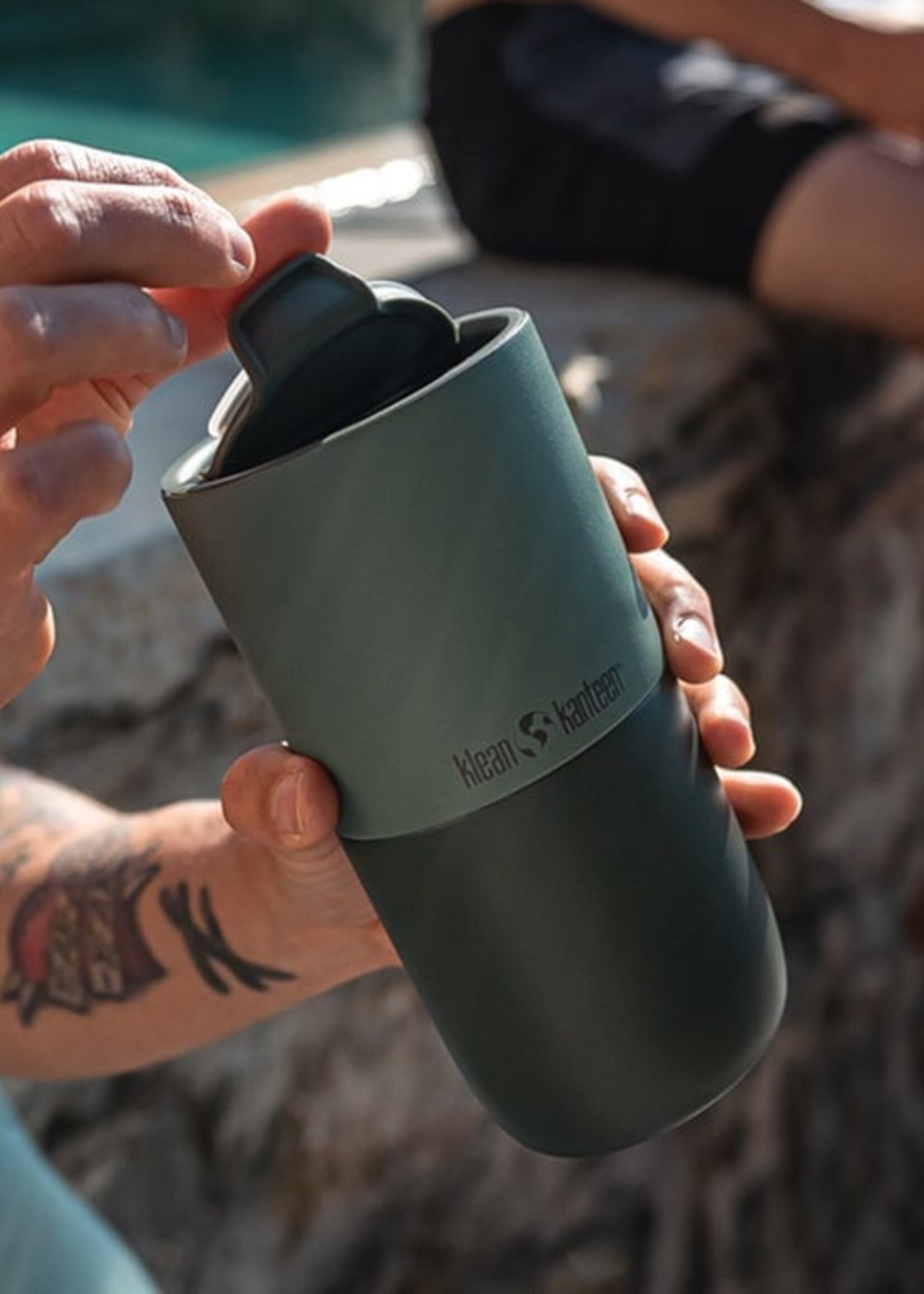 Klean Kanteen Rise Flip Lid - 78mm - Schwarz