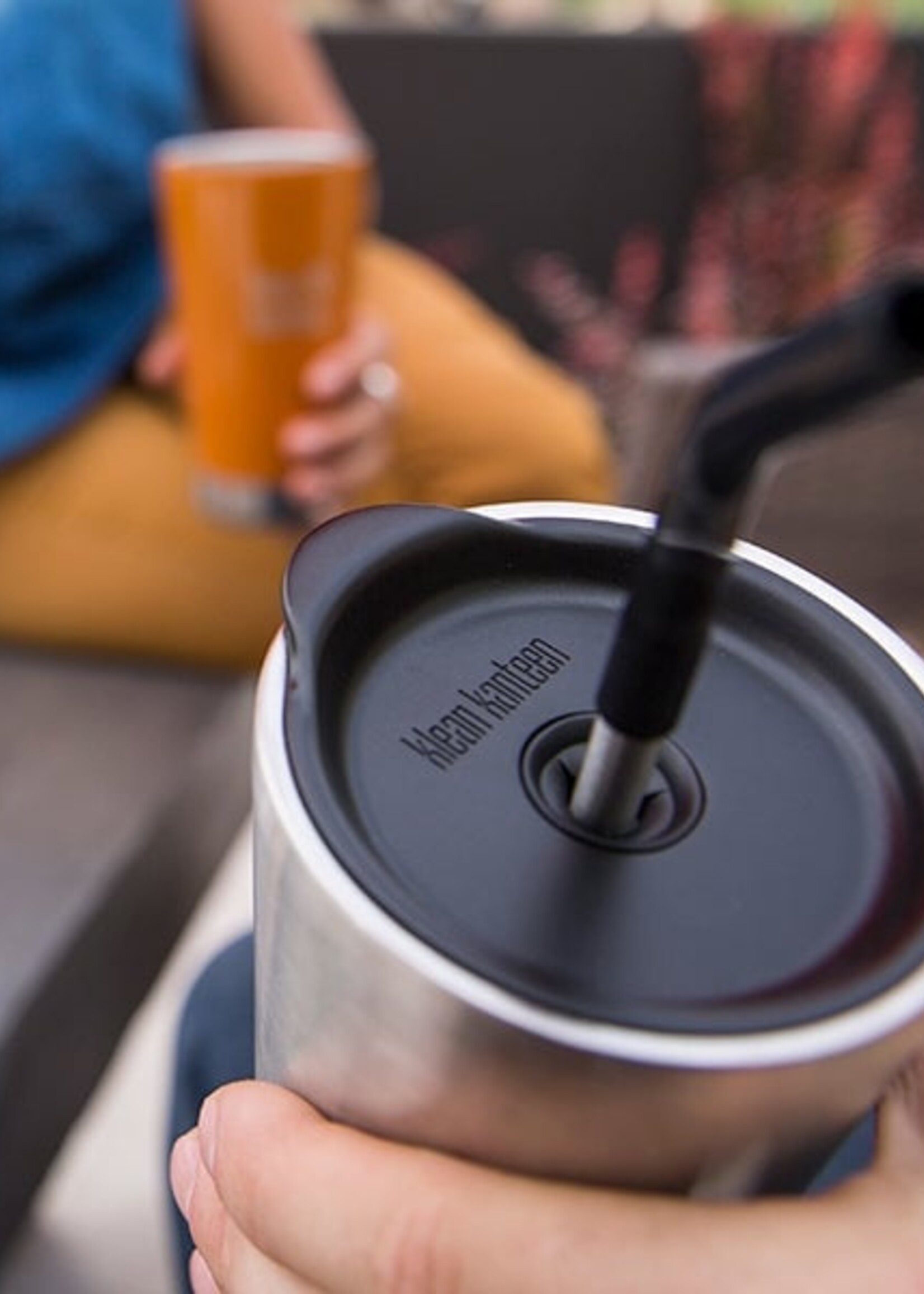 Klean Kanteen Strohhalm 2er Pack - 8mm - Schwarz