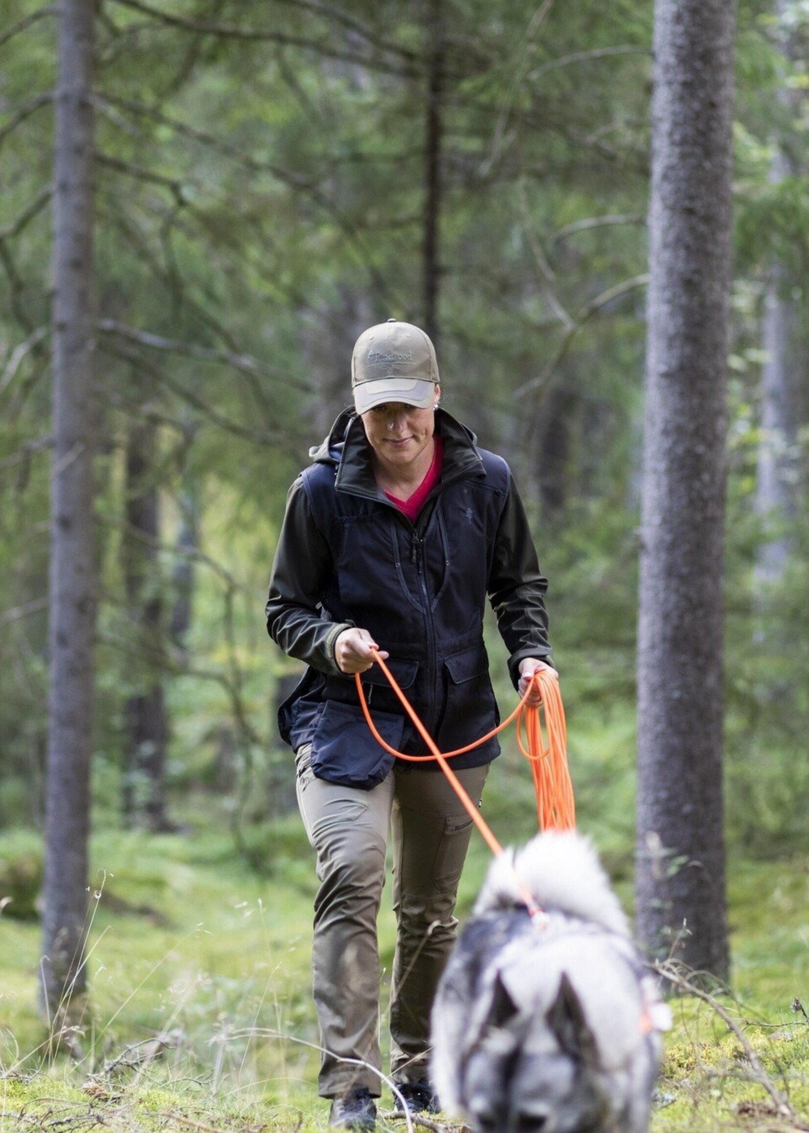 Pinewood Finnveden Hybrid Extreme Trousers - D.Olive/H.Olive - Women