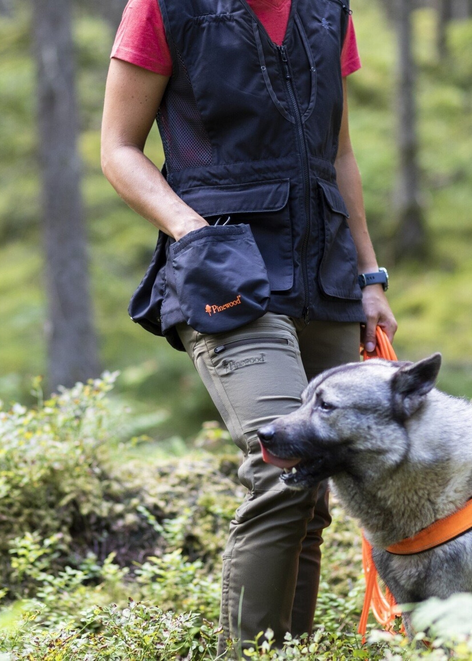 Pinewood Finnveden Hybrid Extreme Trousers - D.Olive/H.Olive - Women