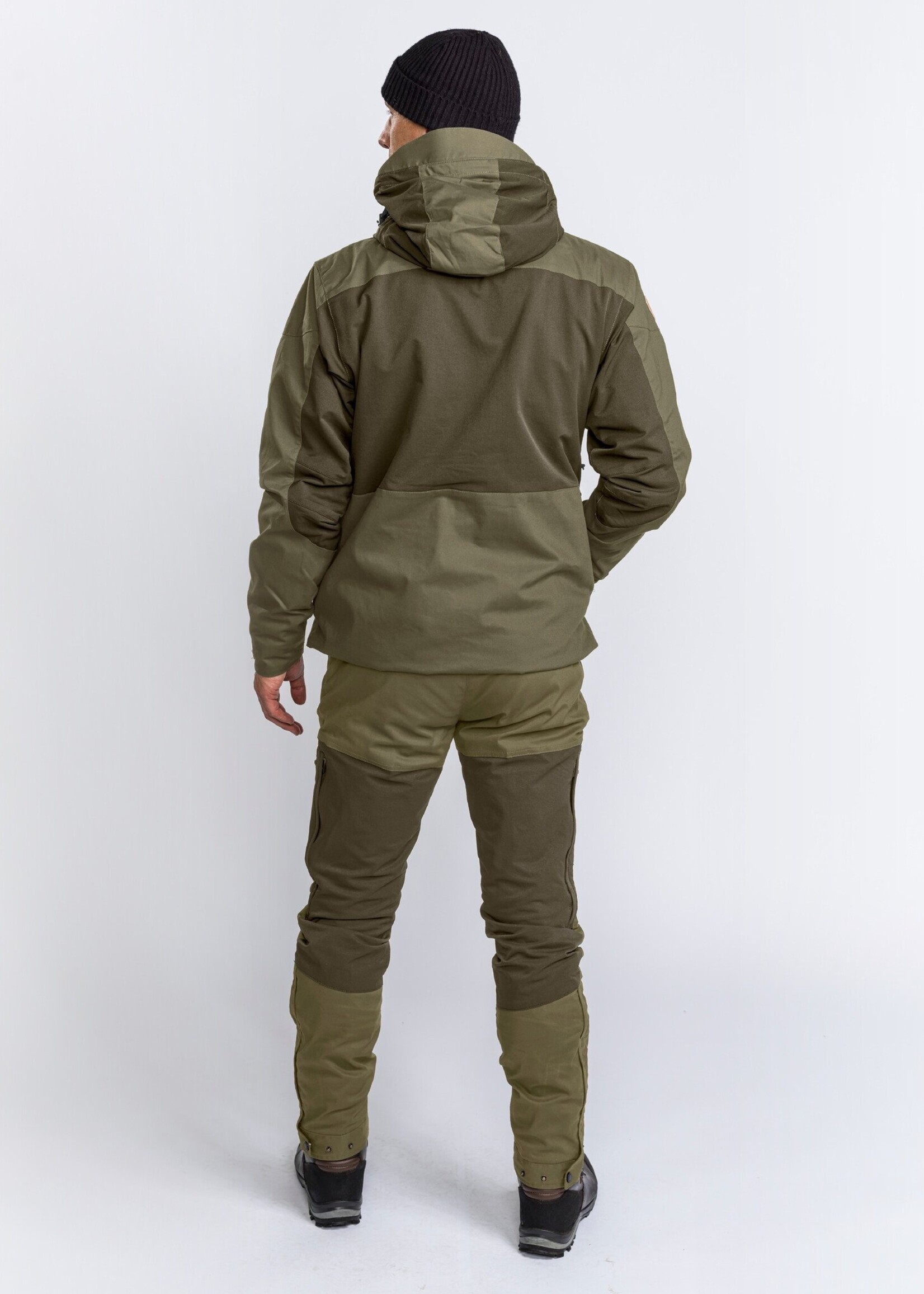 Pinewood Finnveden Hybrid Extreme Trousers - D.Olive/H.Olive - D-Maten