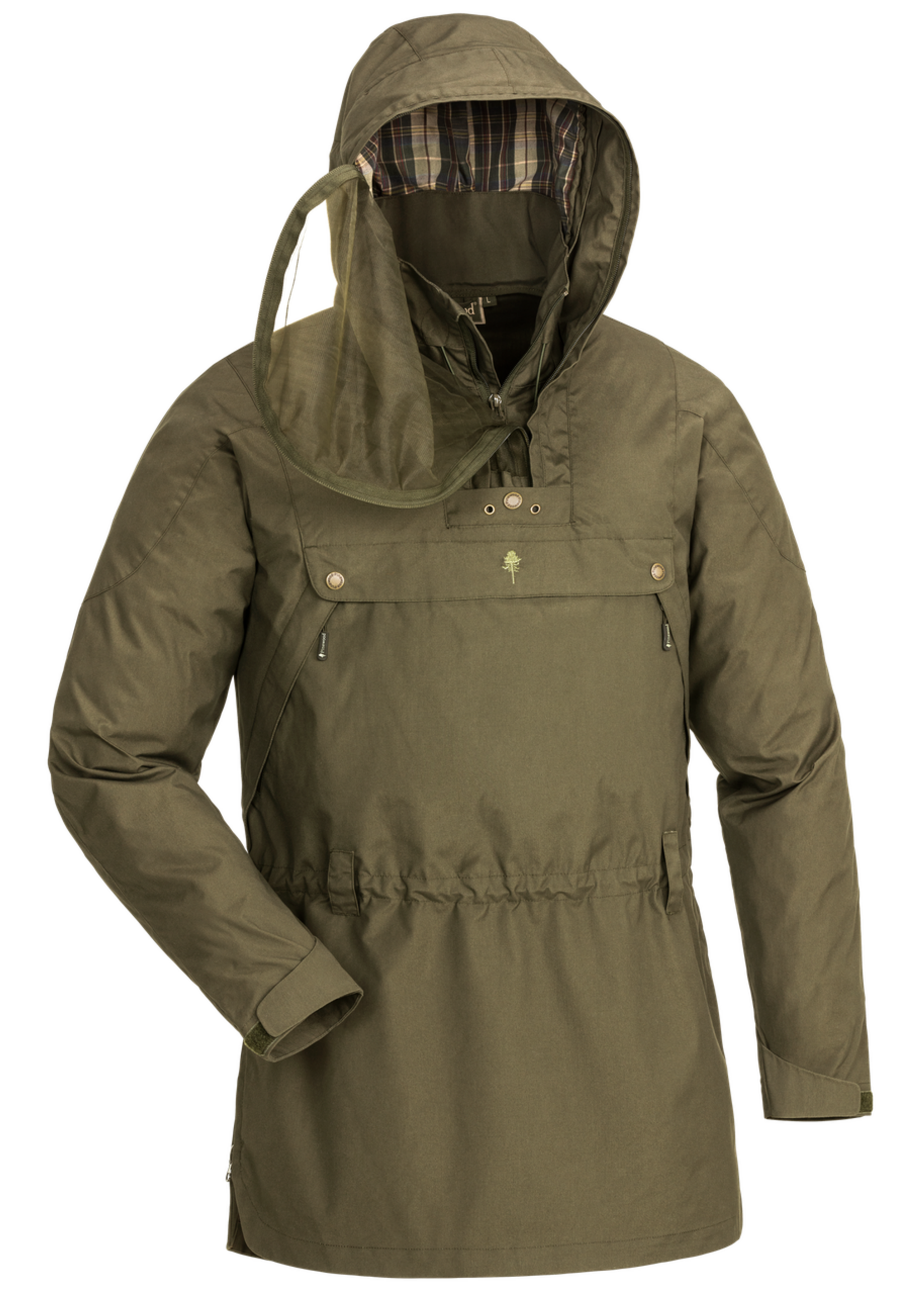 Pinewood Tikaani TC-Stretch Anorak - Jagd Olivgrün (5095)