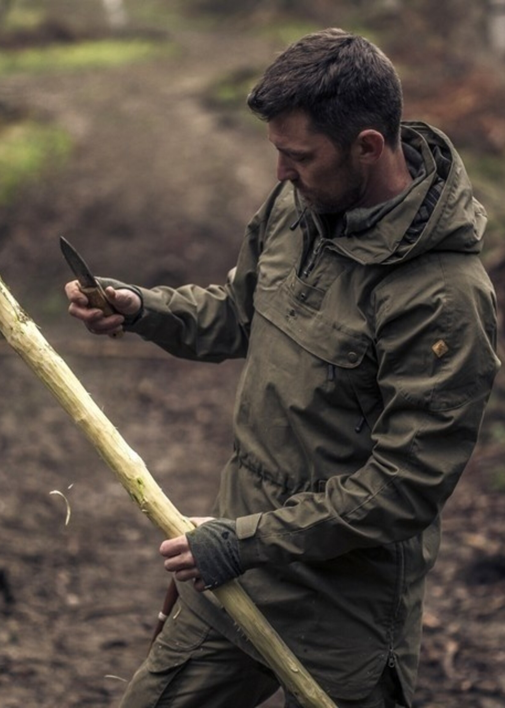 Pinewood Tikaani TC-Stretch Anorak - Jagd Olivgrün (5095)