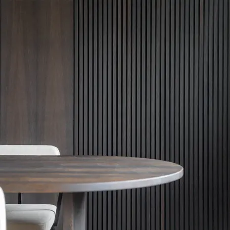 Noakk Akoestisch paneel gerookt eiken Noakk Akoestisch paneel gerookt eiken