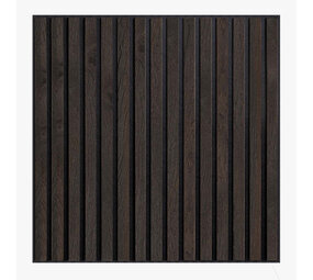 Akoestisch systeemplafond gerookt eiken 60x60 cm