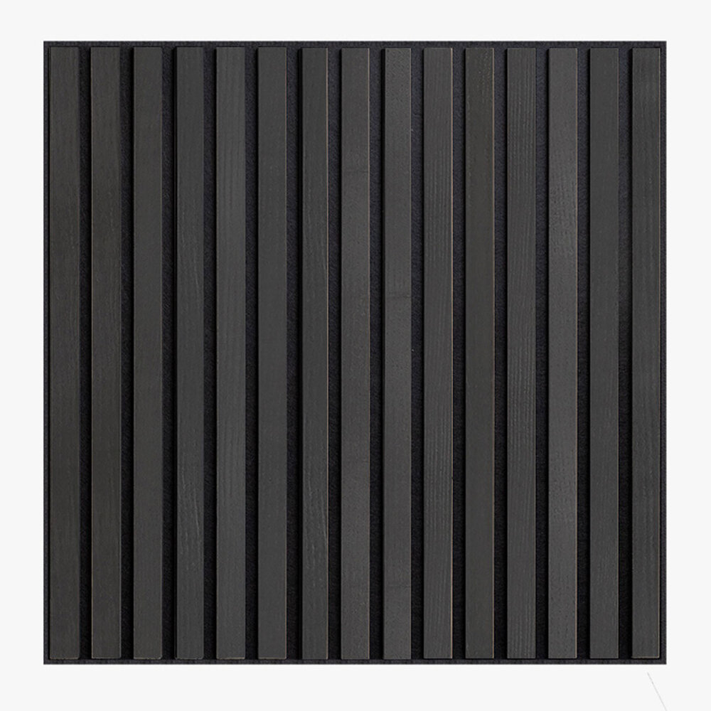 Akoestisch systeemplafond as zwart 60x60 cm (= op bestelling)