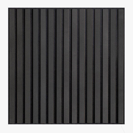 Akoestisch systeemplafond as zwart 60x60 cm (= op bestelling)