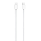 iPhone USB C naar USB C gevlochten kabel - 1 meter