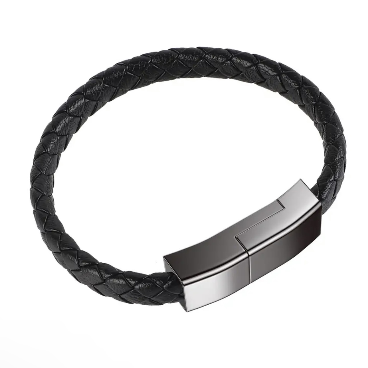 iPhone Lightning oplader leren armband