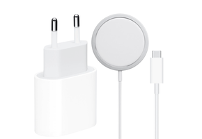 iPhone MagSafe Draadloze Oplader 15W + USB-C adapter
