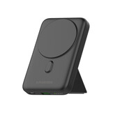 Mobilize Magnetic Wireless Magsafe Compatible PD Stand Power Bank 10000mAh 15W Black