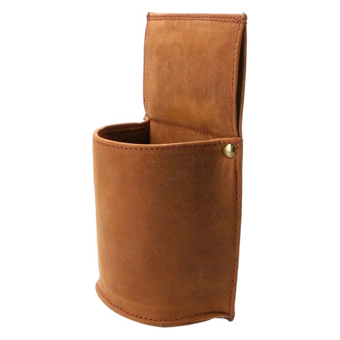 Cahore Lederen Horeca Poetsdoekholster | Bruin | Holster voor Horeca schorten