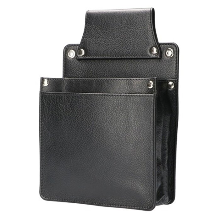 Cahore Lederen Kelner holster | Zwart | Horeca schort Holster voor Portemonnee