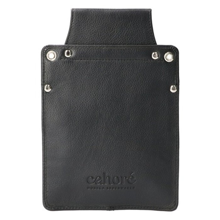 Cahore Lederen Kelner holster | Zwart | Horeca schort Holster voor Portemonnee