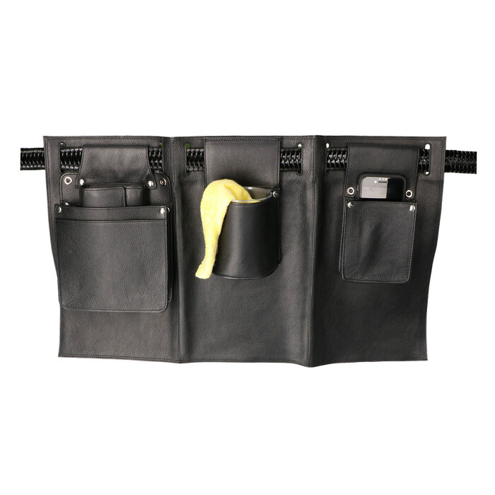 Cahore Lederen Horcea Terminal holster | Zwart | Telefoon en terminal holster