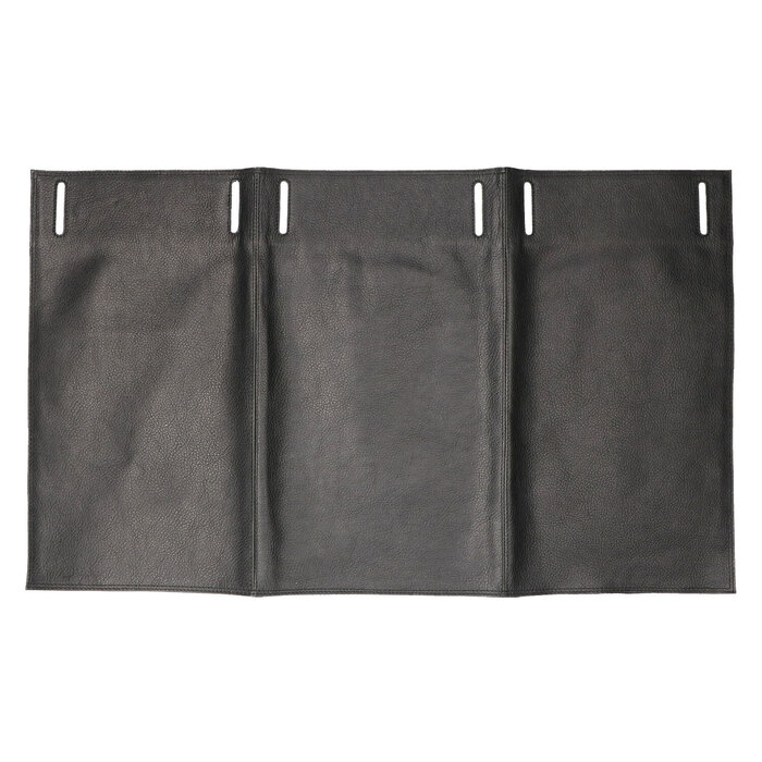 Cahore Compleet Horeca schort set | Lederen Horeca schorten | Zwart | Kelner- en serveerschort