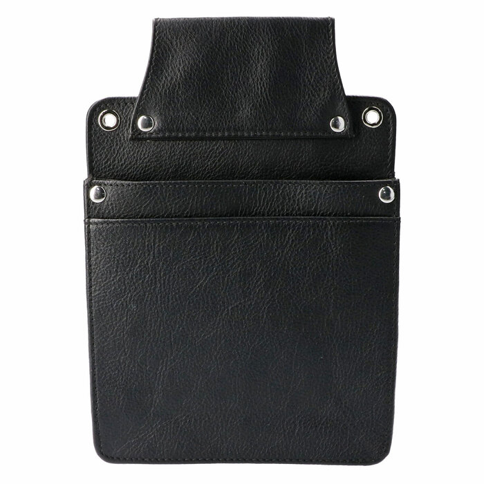 Cahore Compleet Horeca schort set | Lederen Horeca schorten | Zwart | Kelner- en serveerschort