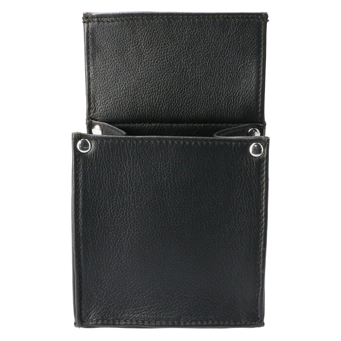 Cahore Compleet Horeca schort set | Lederen Horeca schorten | Zwart | Kelner- en serveerschort