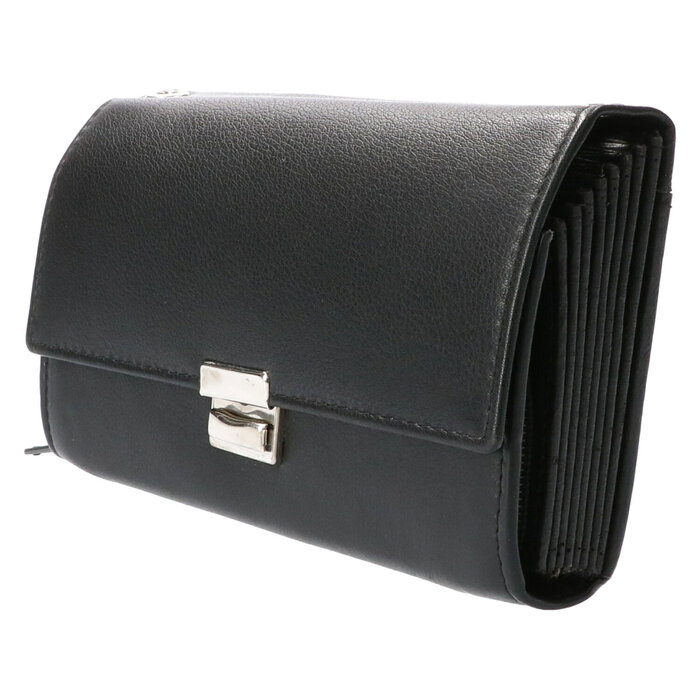 Cahore Lederen Horeca Portemonnee | Zwart | Koopmansbeurs