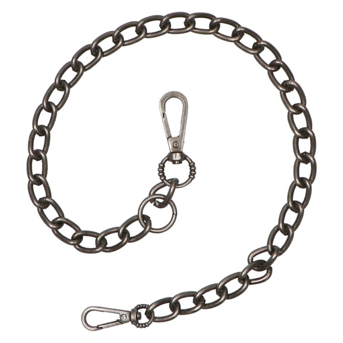 Cahore Veiligheidsketting voor Horeca Portemonnee | Gun Metal