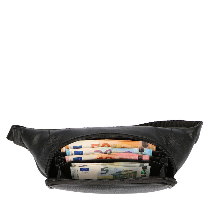 Cahore Horeca Heuptas | Zwart | 5 vaks portemonnee