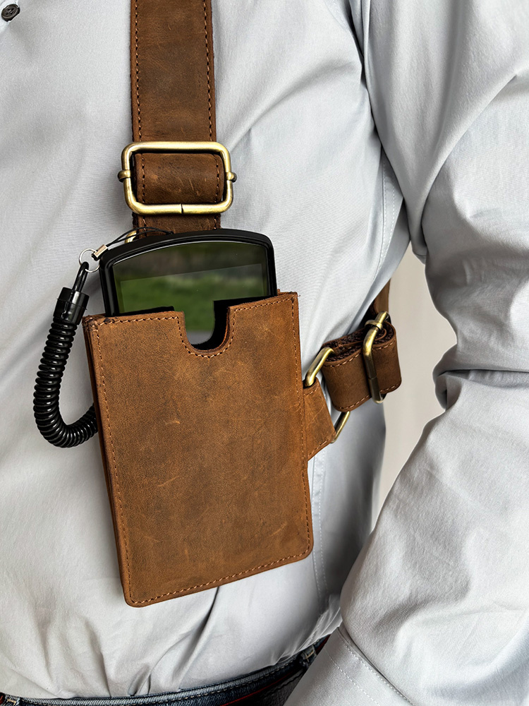 Cahore Horeca Holster voor Telefoon en Terminal | Bruin | Kelner- en serveerholster