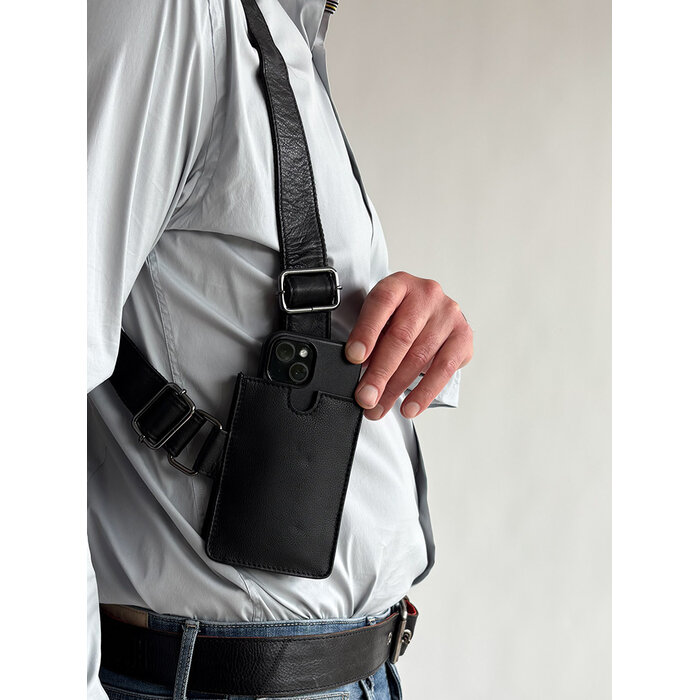 Cahore Horeca Holster voor Telefoon en Terminal  | Zwart | Kelner- en serveerholster