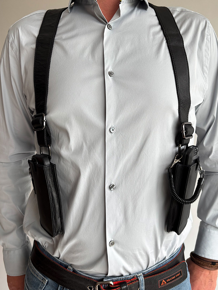 Cahore Horeca Holster voor Telefoon en Terminal  | Zwart | Kelner- en serveerholster