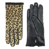 Laimböck Isaba - Leder Damenhandschuhe mit Leoparden Prints