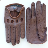 Buxton - Exklusive Herren-Autohandschuhe aus Leder