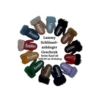 Laimböck Lammpelz Schlüsselanhänger