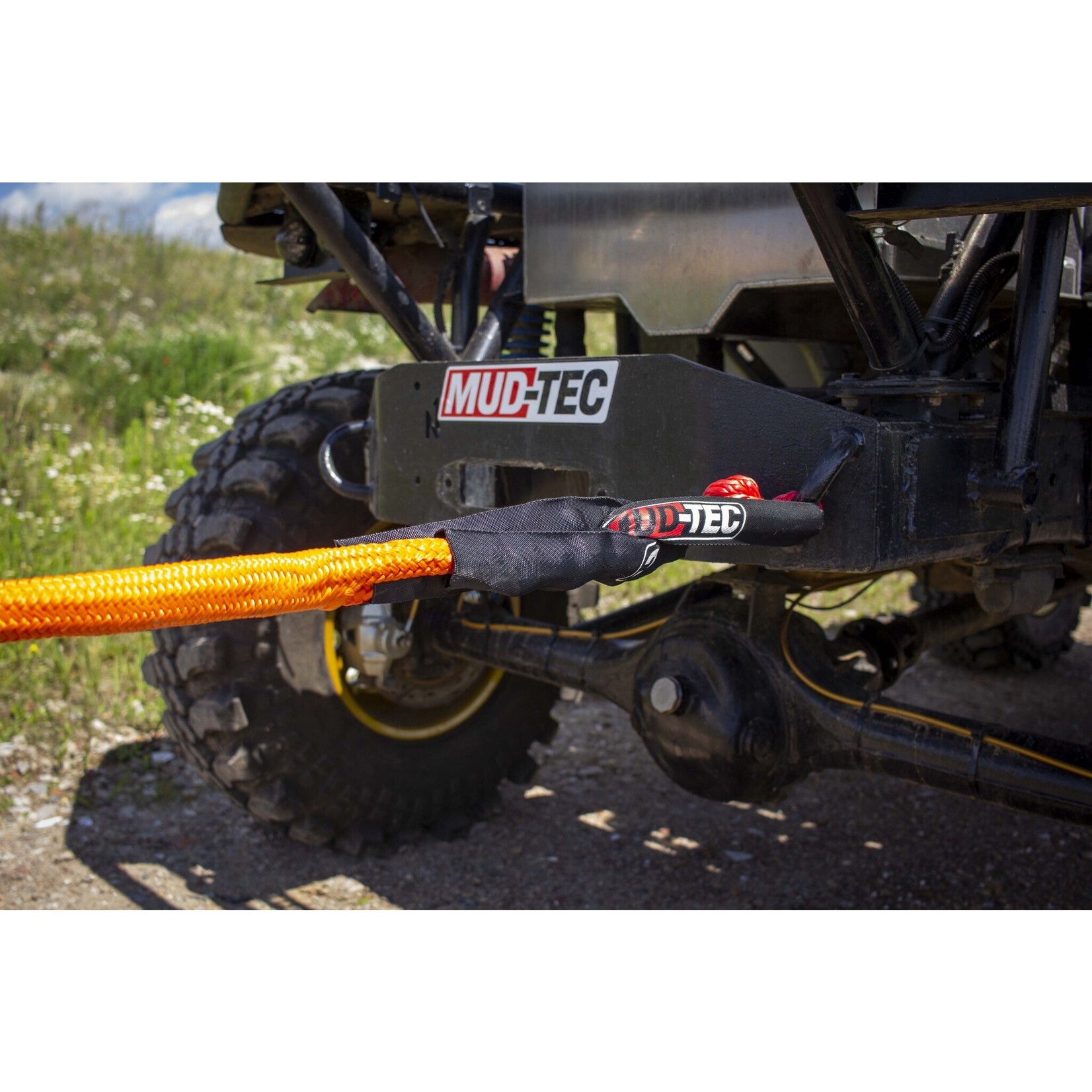 MUDTEC Kinetisch recovery touw 22mm / 9M / 11000KG 30% rek