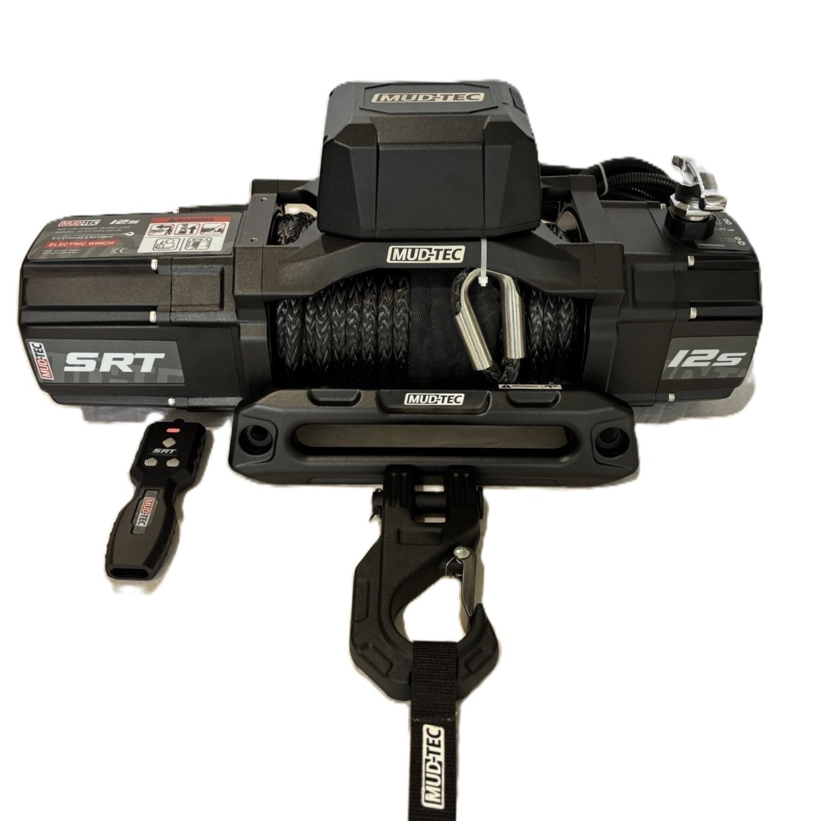 MUDTEC MUDTEC SRT 12S Winch, 7.0HP, 5443 kg, Synthetic Rope