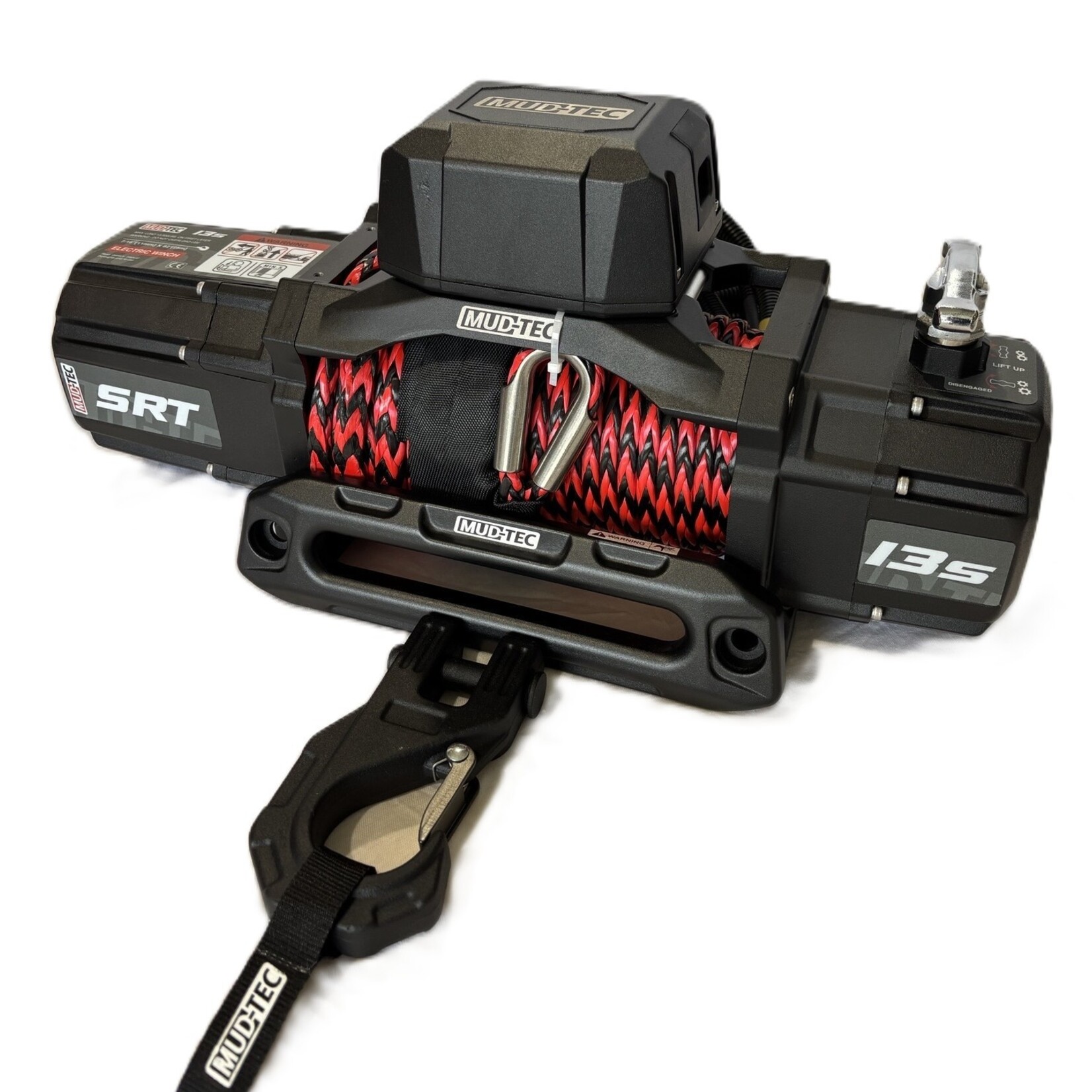 MUDTEC MUDTEC SRT 13S Winch, 7.2HP, 6123 kg, Synthetic Rope