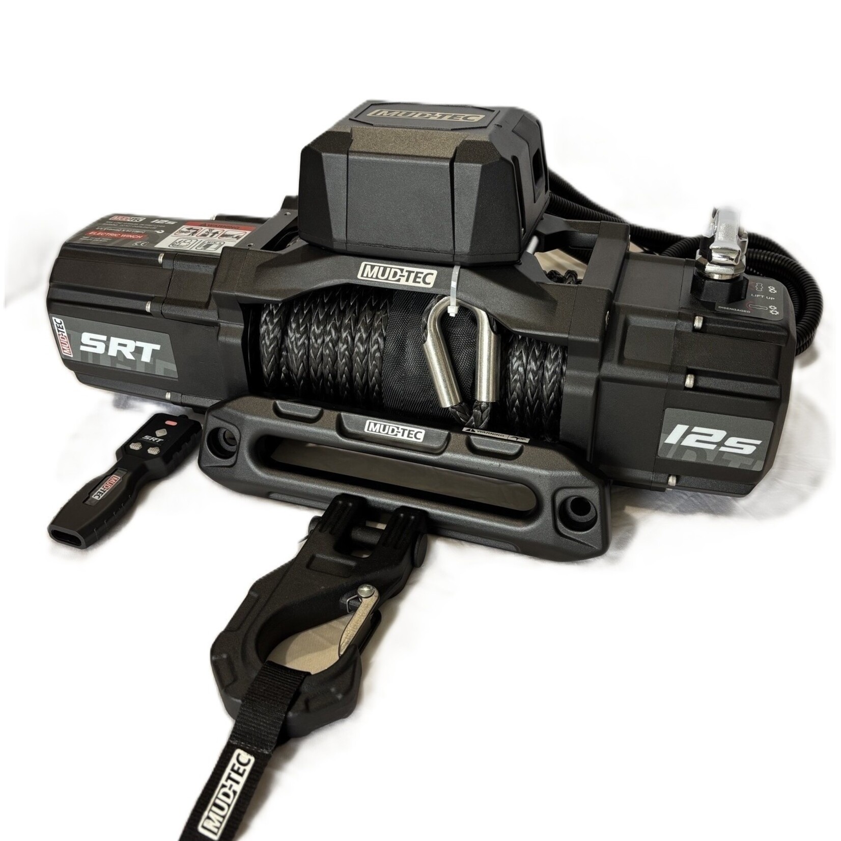 MUDTEC MUDTEC SRT 12S Winch, 7.0HP, 5443 kg, Synthetic Rope