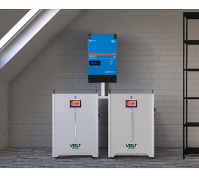 Victron Voltplus 6,5 kW Victron omvormer met 32 kWh accu