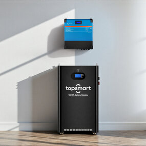 Victron Voltplus Victron Multi RS Solar 48/6000 omvormer met 16 kWh accu