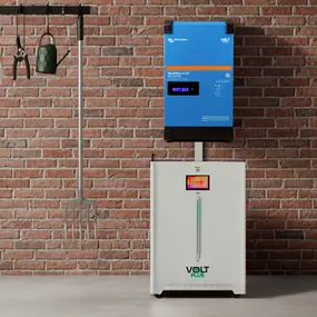 VoltPlus 4,5 kW Victron omvormer met 11 kWh accu