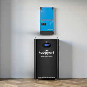 Victron VoltPlus 4,5 kW Victron omvormer met 16 kWh accu