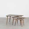 Sav & Økse Tomrer Coffee Table Triangle Walnut