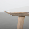 Sav & Økse Tomrer Coffee Table Triangle Oak Whitewash